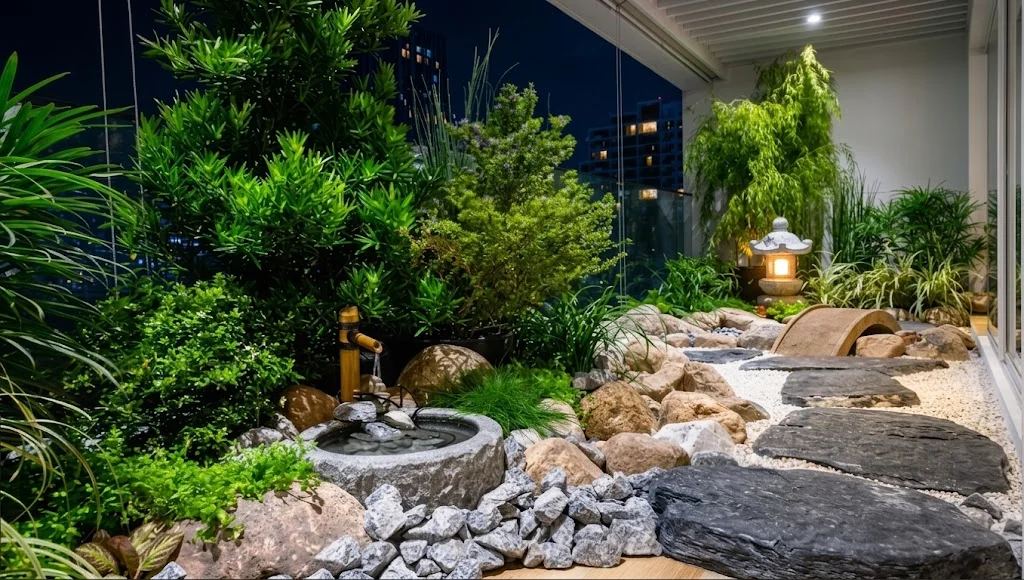 สวนสไตล์ญี่ปุ่น (Japanese Zen Garden)