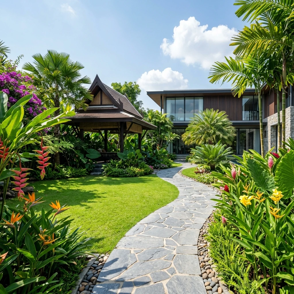 รับจัดสวน (Garden Landscaping & Installation)